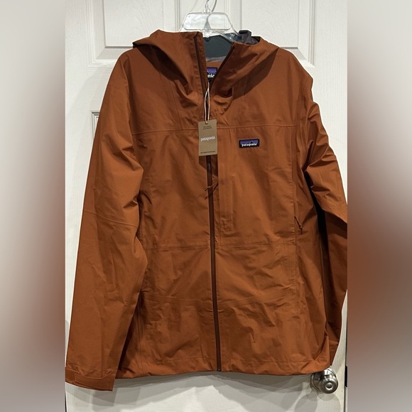 Patagonia Other - Patagonia Men's XL Boulder Fork Rain Jacket Robin Brown NWT Waterproof